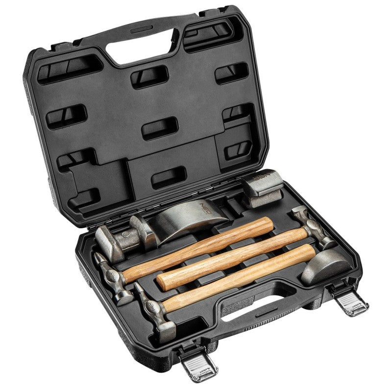 NEO TOOLS Car bodywork hammer, 7 pcs set — 11-640