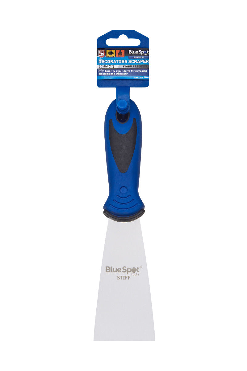 Blue Spot Tools 50mm (2") Decorators Scraper