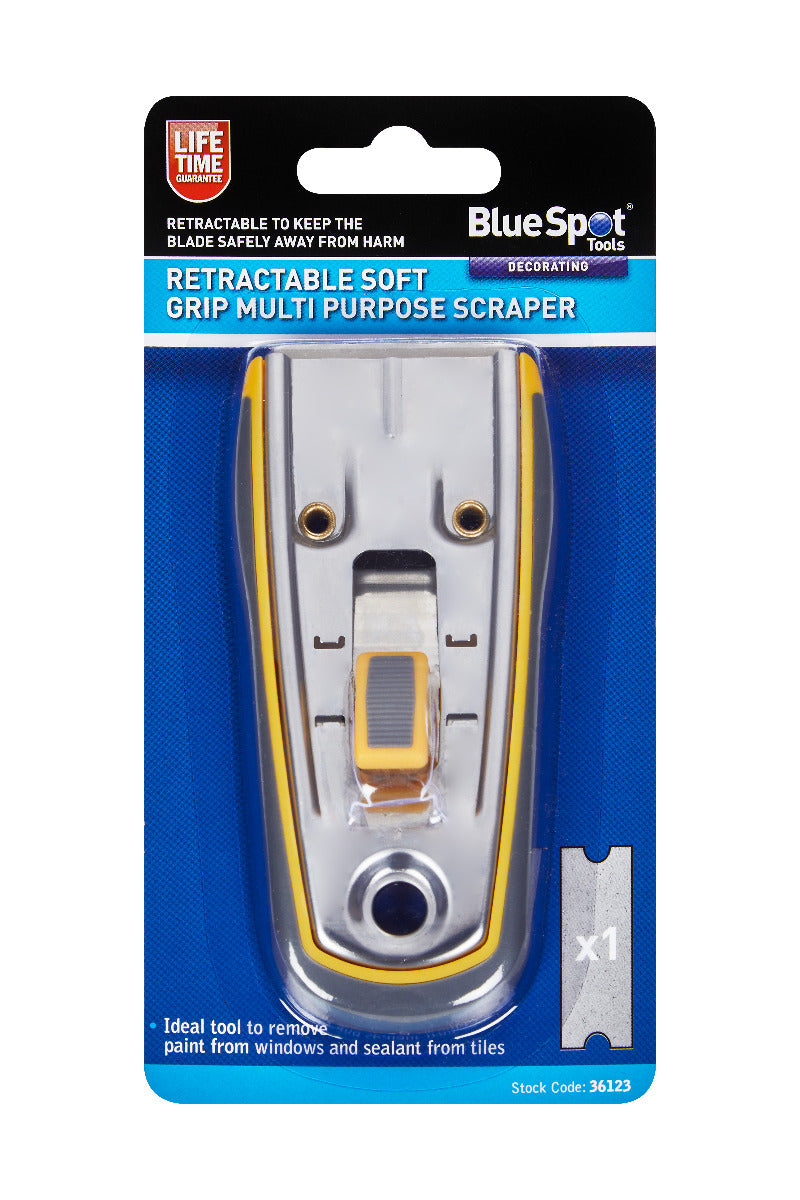 Blue Spot Tools Retractable Multi Purpose Scraper