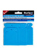 Blue Spot Tools 4 PCE Flexible Filling Blades (Plastic) 50-120MM
