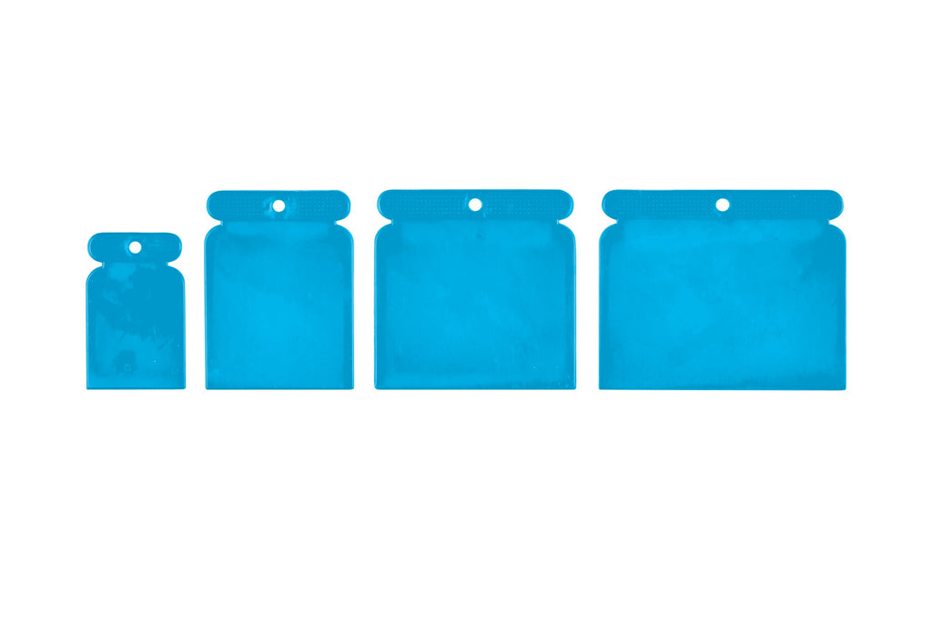 Blue Spot Tools 4 PCE Flexible Filling Blades (Plastic) 50-120MM