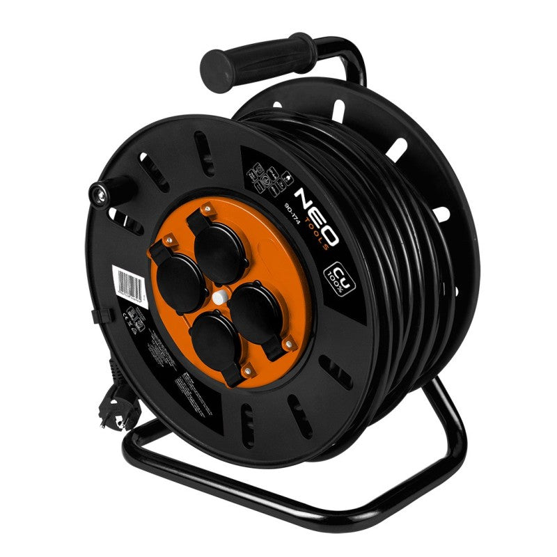 NEO TOOLS Drum extension cord 40 m, 3 x 2.5 mm2 — 90-174