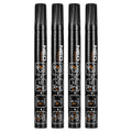 NEO TOOLS Construction marker thick, black, permanent, waterproof, lacquer, aluminium, 4 pcs — 13-850