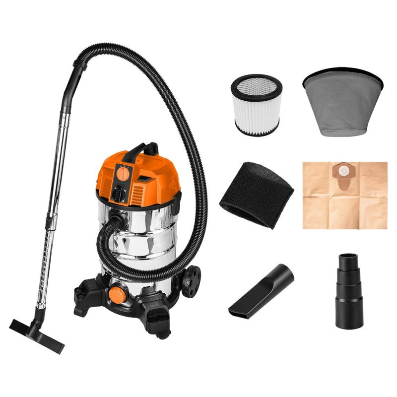 NEO TOOLS Industrial vacuum cleaner 1600W, tank 35 L — 04-739