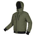 NEO TOOLS Insulated jacket with hood OUTDOOR, green, size XXXL — 81-579-XXXL
