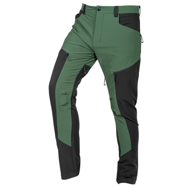 NEO TOOLS Work trousers OUTDOOR, 4 way stretch, green-grey, size M — 81-293-M