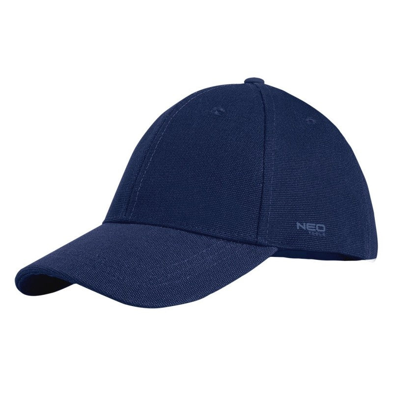 NEO TOOLS Baseball cap, navy blue — 81-636