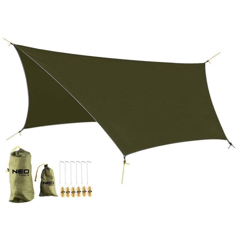 NEO TOOLS Tarp waterproof 360 x 290 cm 210T PU3000 — 63-180