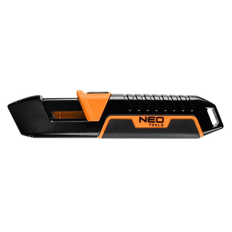 NEO TOOLS Knife with trapezoidal blade, safe — 63-704