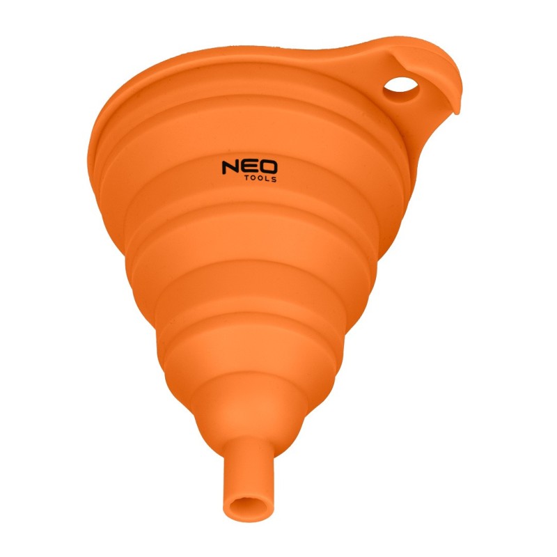 NEO TOOLS Flexible silicone funnel, foldable, 11 x 14 cm — 10-809