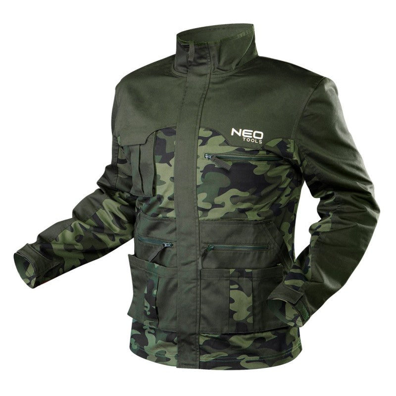 NEO TOOLS Work sweatshirt CAMO, size L — 81-211-L