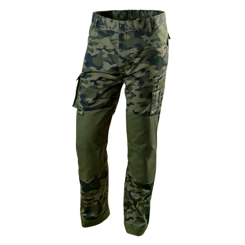 NEO TOOLS Work trousers CAMO, size XL — 81-221-XL