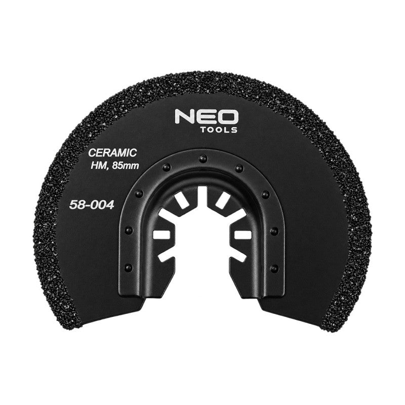 NEO TOOLS HM semicircular disc for ceramics, 85 mm — 58-004