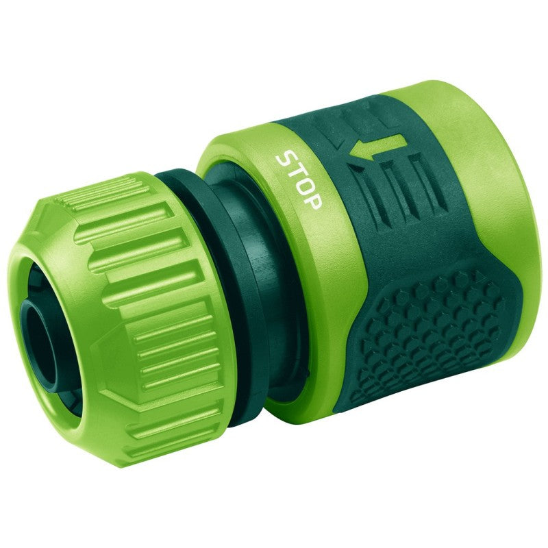 VERTO Stop connector 1/2", bimaterial, 30 pcs — 15G731-30