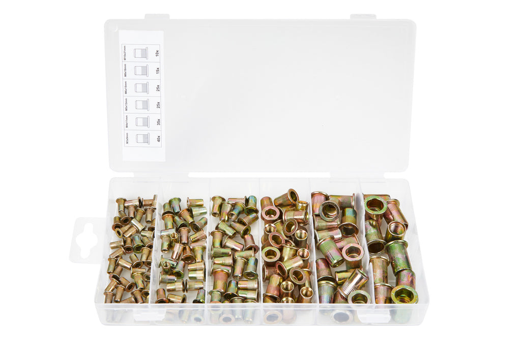 Blue Spot Tools 150 PCE Nut Rivets (M3 - M10)