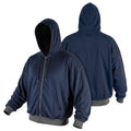 NEO TOOLS COMFORT hooded sweatshirt, navy blue, size XXL — 81-513-XXL