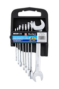 Blue Spot Tools 8 PCE Metric Double Open Ended Spanner Set (6-22MM)
