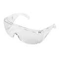 NEO TOOLS Safety glasses, white lenses, resistance class F — 97-508