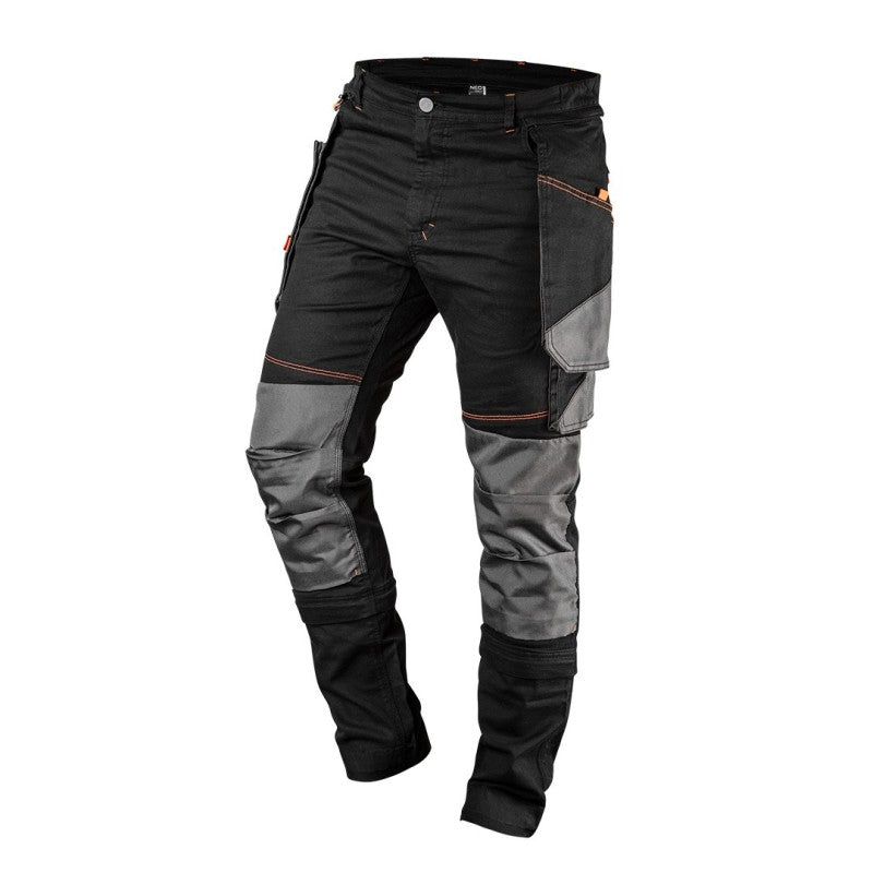 NEO TOOLS Work trousers HD Slim, detachable pockets, size XXXL — 81-239-XXXL