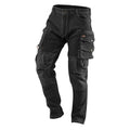 NEO TOOLS Work trousers DENIM, black, size XS — 81-236-XS