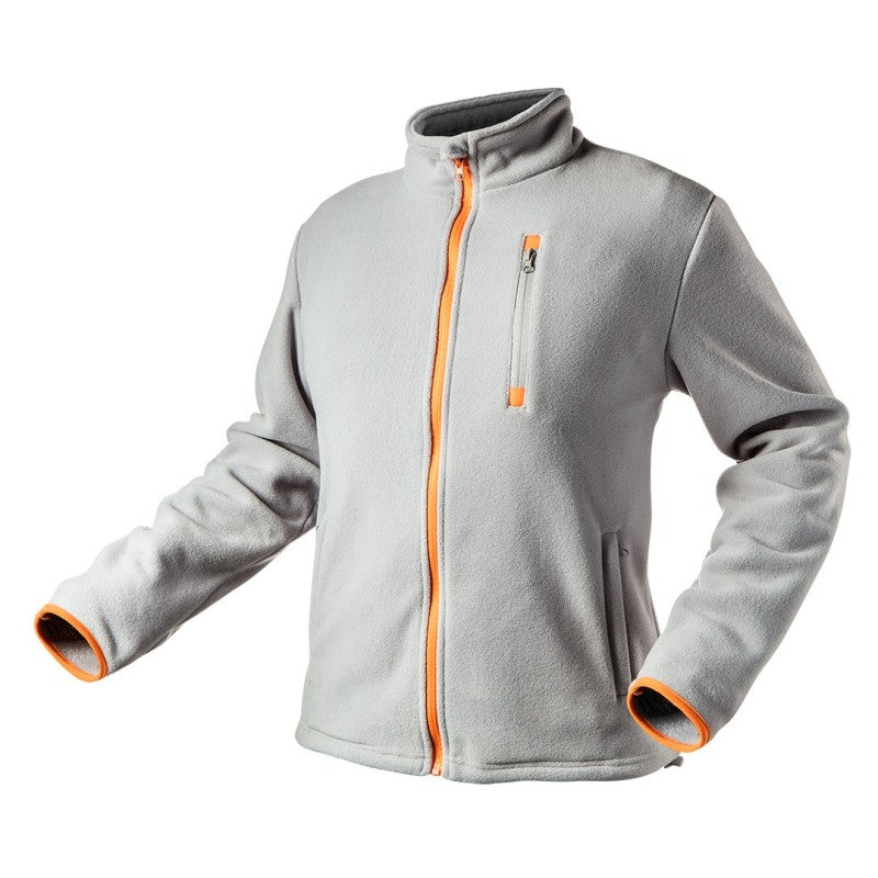 NEO TOOLS Polar fleece sweatshirt, grey, size XL — 81-501-XL