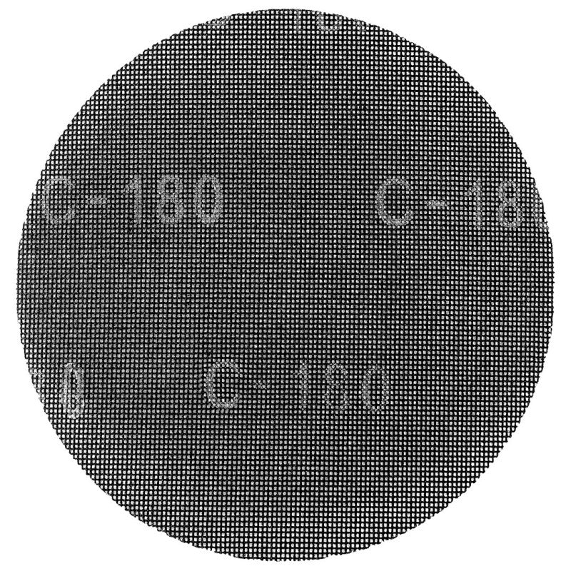 GRAPHITE Abrasive mesh, velcro 225 mm, K180, 10 pcs for sander 59G260, 59G264, 59G265 — 55H746