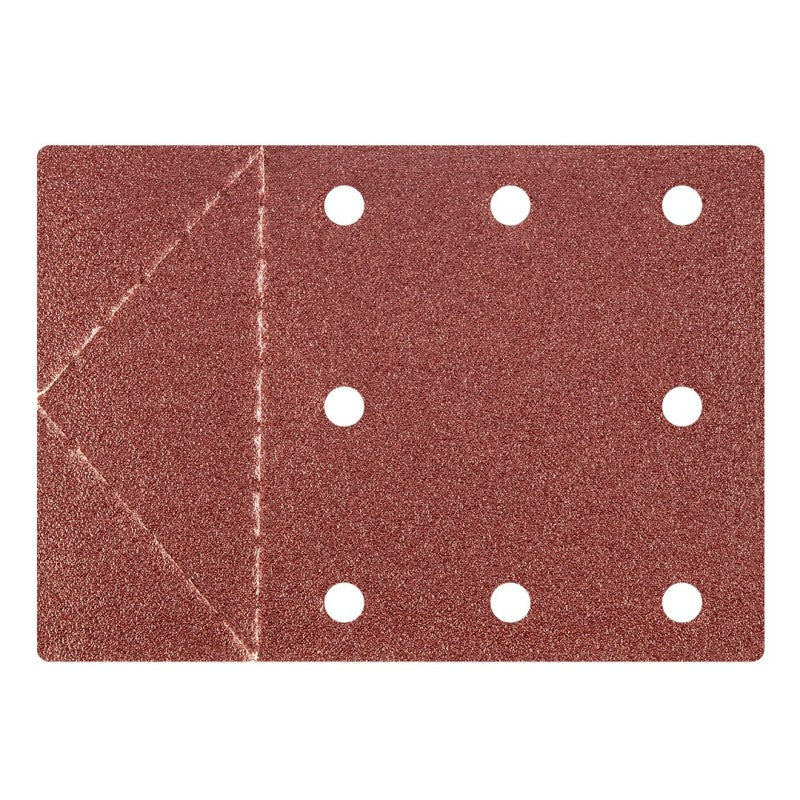 GRAPHITE Sanding paper 115 x 160 mm, K80, 3 pcs — 55H816