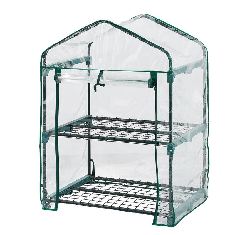 NEO TOOLS Greenhouse 69 x 49 x 95 cm, PVC film, metal construction — 15-900
