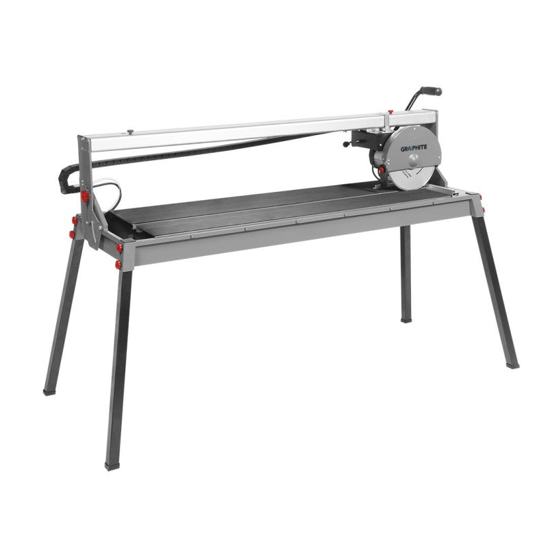 GRAPHITE Tile cutting machine 1500W, 250 x 25 mm, cutting range 1200 mm — 59G892