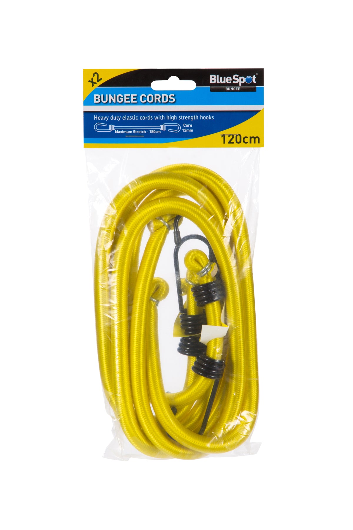 Blue Spot Tools 2 PCE 120cm Bungee Cord Set