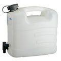 PRESSOL Water can with drain cock, 10 l, polyethylene — 21 163