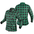 NEO TOOLS Flannel shirt, green, size XL — 81-546-XL