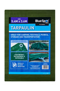 Blue Spot Tools Green 5.4M X 3.6M Tarpaulin