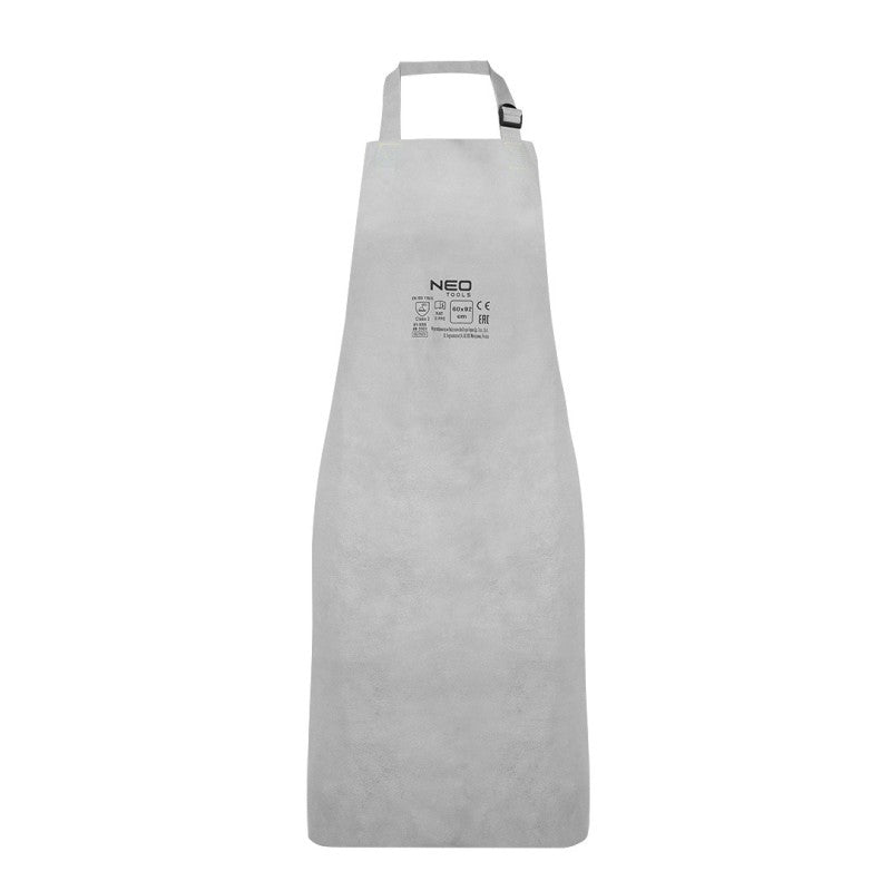 NEO TOOLS Leather welding apron 60 x 90 cm — 81-890