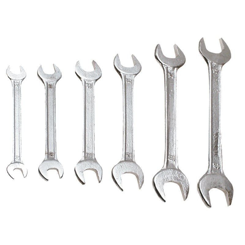 Top Tools Flat double sided wrenches 6-32 mm, set 12 pcs — 35D257