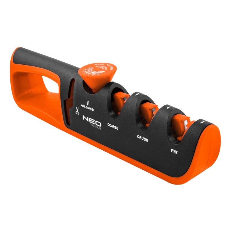 NEO TOOLS Knife and scissors sharpener with adjustable sharpening angle — 56-050
