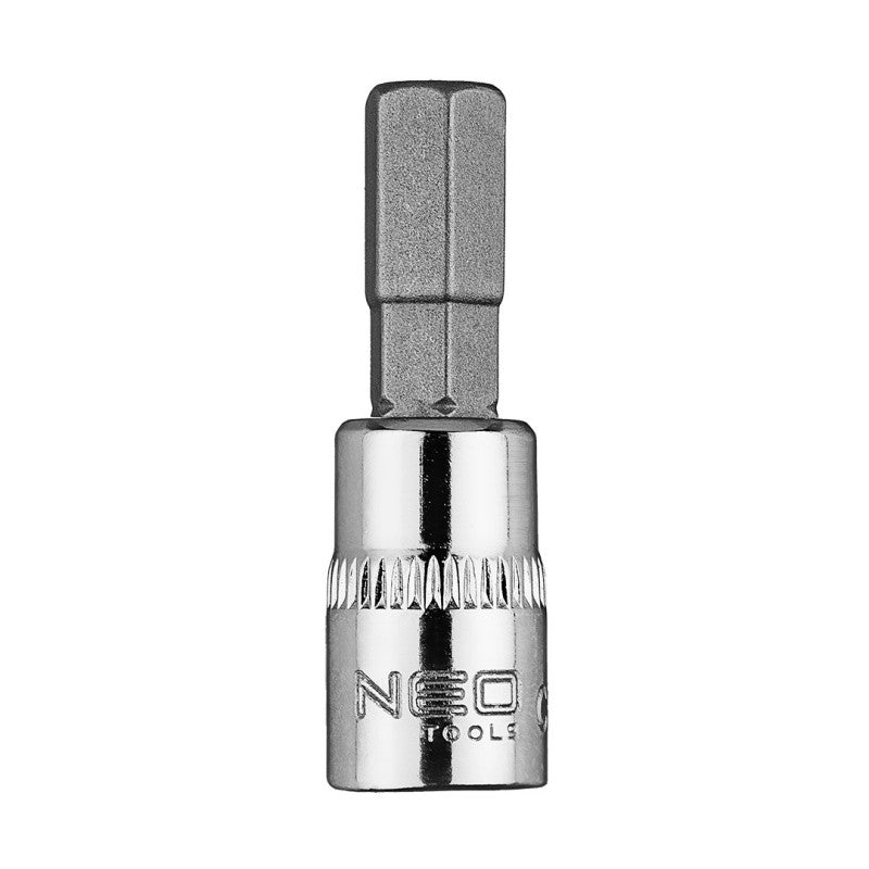 NEO TOOLS Hexagonal bit H7 on socket 1/4", short, 37 mm — 10-314