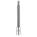 NEO TOOLS Torx TX27 Bit on 1/4" socket, long, 87 mm — 10-344