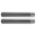 NEO TOOLS Torx bit T55 x 75 mm, S2, 2 pcs — 10-948