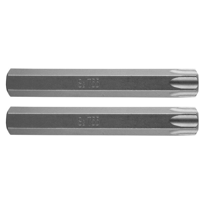 NEO TOOLS Torx bit T55 x 75 mm, S2, 2 pcs — 10-948
