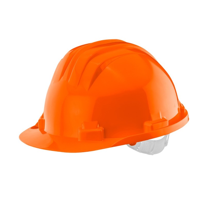 NEO TOOLS Safety helmet certified, orange — 97-205