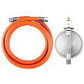 NEO TOOLS Gas pressure regulator and 1.5 m hose, for Polish market, G16, for 15 kW and 30 kW cylinders — 90-083-5