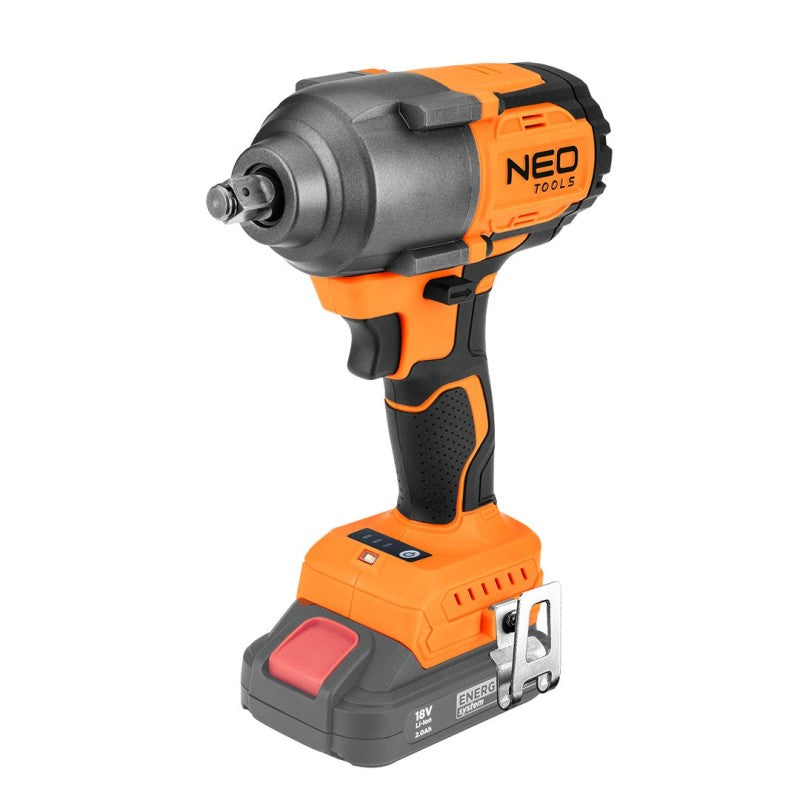 NEO TOOLS Impact wrench 18V, 850 Nm, brushless, 1/2", Energy+, without battery — 04-608