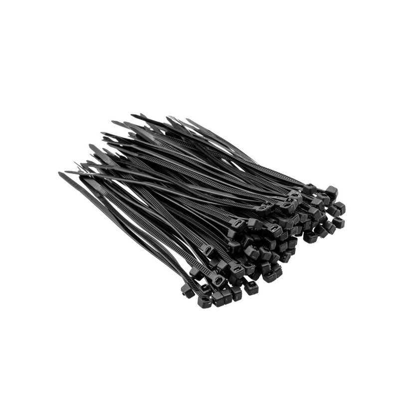 Top Tools Cable ties 2.5 x 100 mm, black, 100 pcs — 44E956