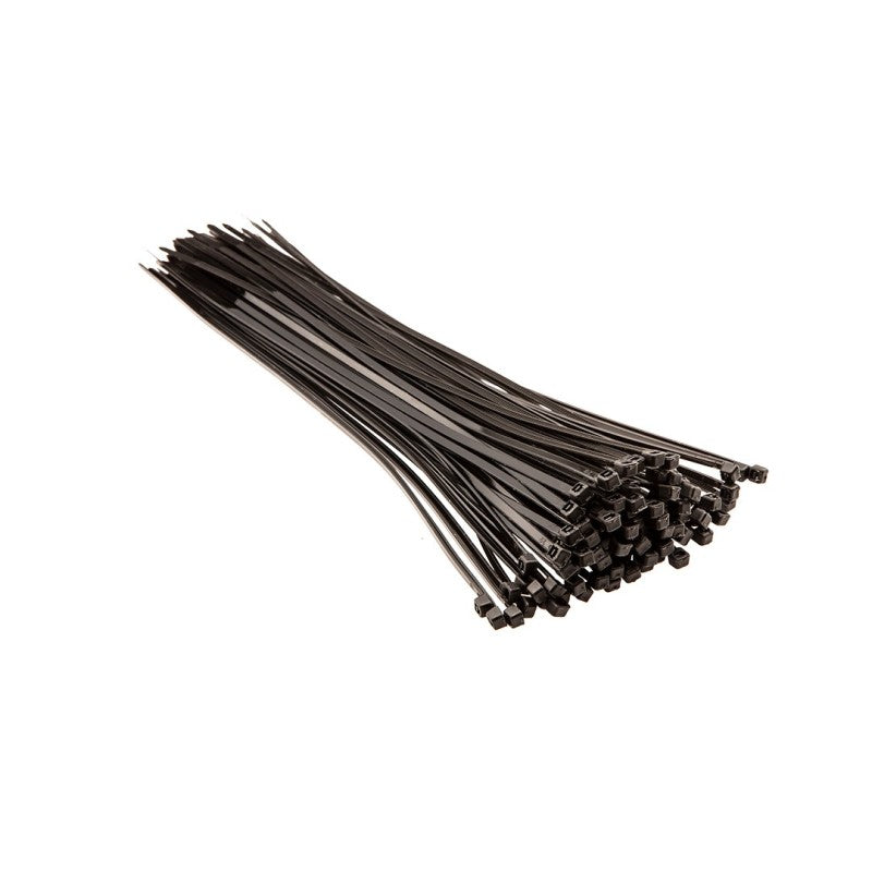 Top Tools Cable ties 3.6 x 300 mm, black, 100 pcs — 44E960
