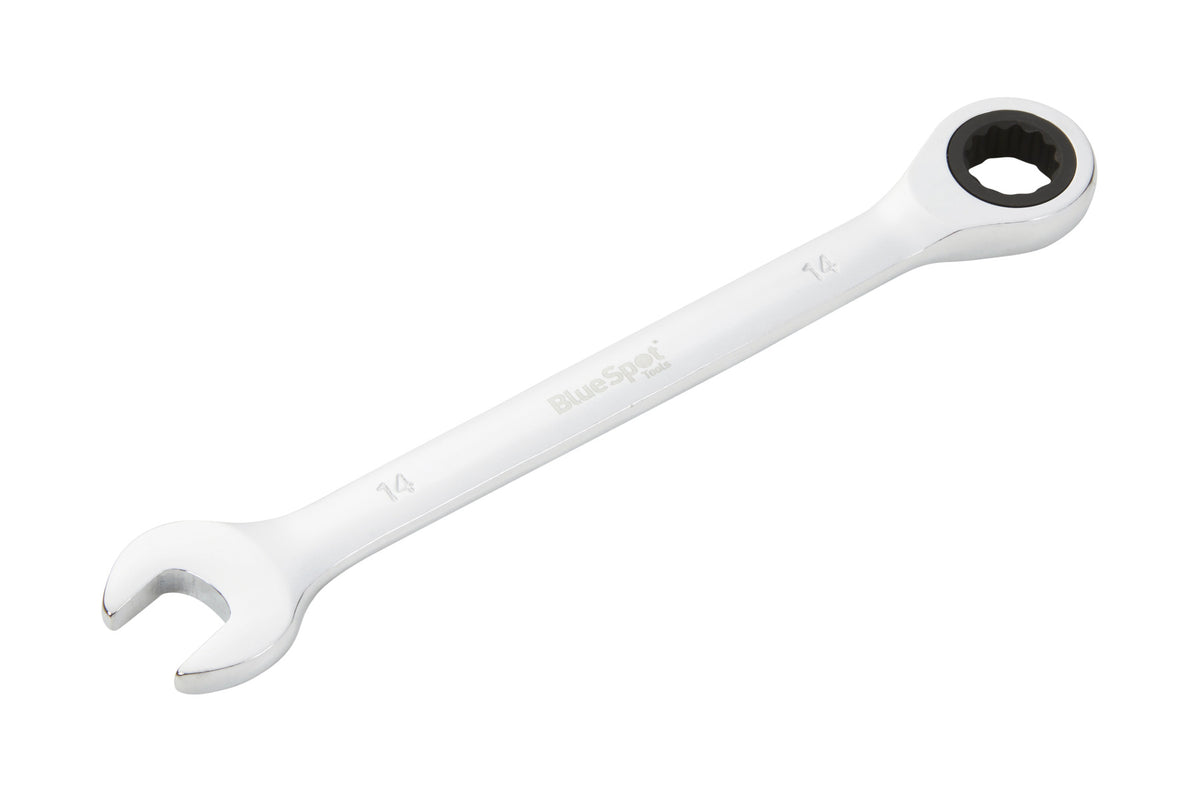 Blue Spot Tools 14mm Ratchet Spanner Fixed Head