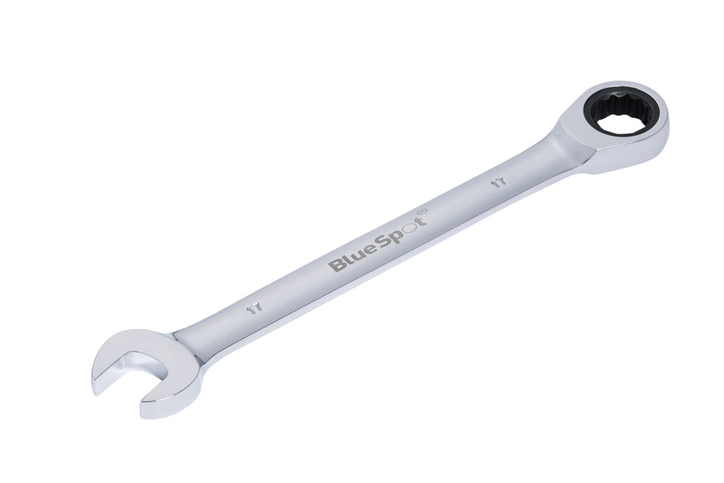 Blue Spot Tools 17mm Ratchet Spanner Fixed Head