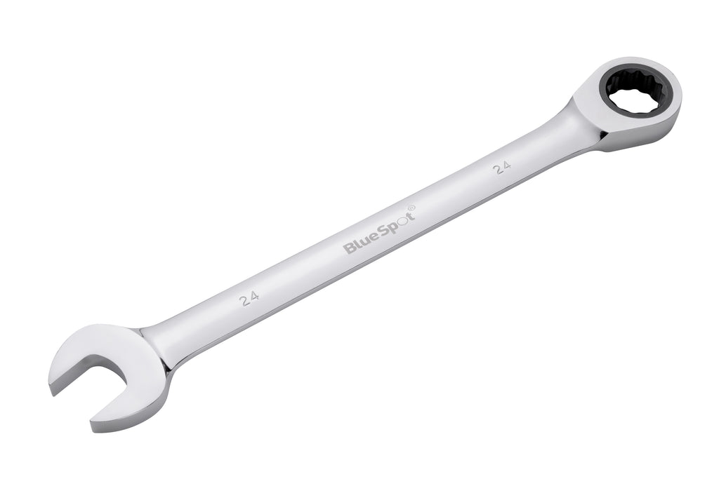 Blue Spot Tools 24mm Ratchet Spanner Fixed Head
