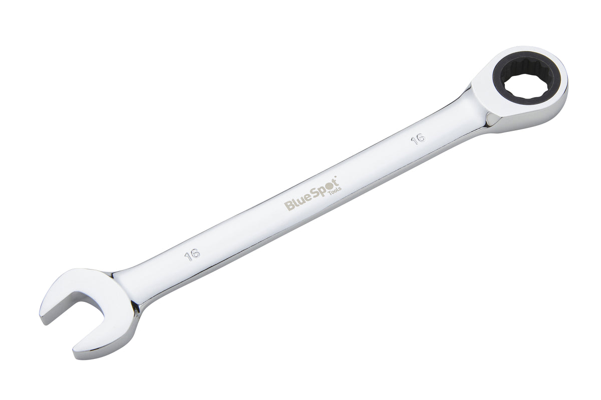 Blue Spot Tools 16mm Ratchet Spanner Fixed Head