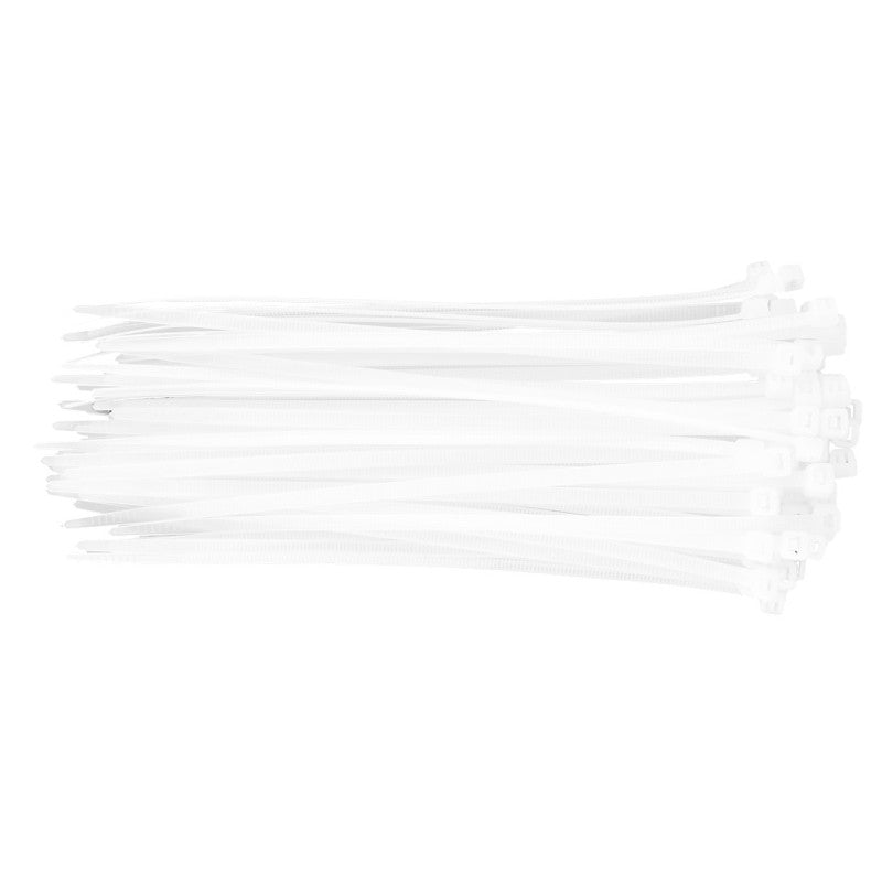 TOPEX Cable ties 4.8 x 200 mm, white, 75 pcs — 44E977